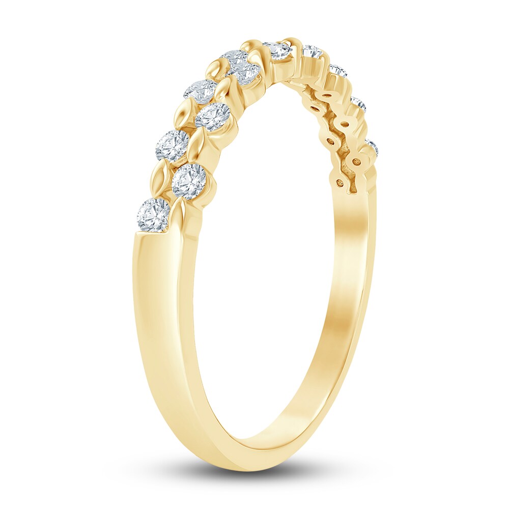 Diamond Anniversary Band 1/4 ct tw Round 14K Yellow Gold f2dknRJ7 Diamond Anniversary Band 1/4 ct tw Round 14K Yellow Gold f2dknRJ7