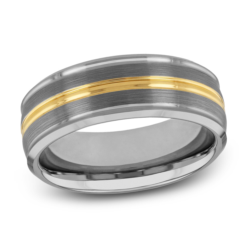 Wedding Band Two-Tone Tungsten 8mm f9apzoH2 Wedding Band Two-Tone Tungsten 8mm f9apzoH2