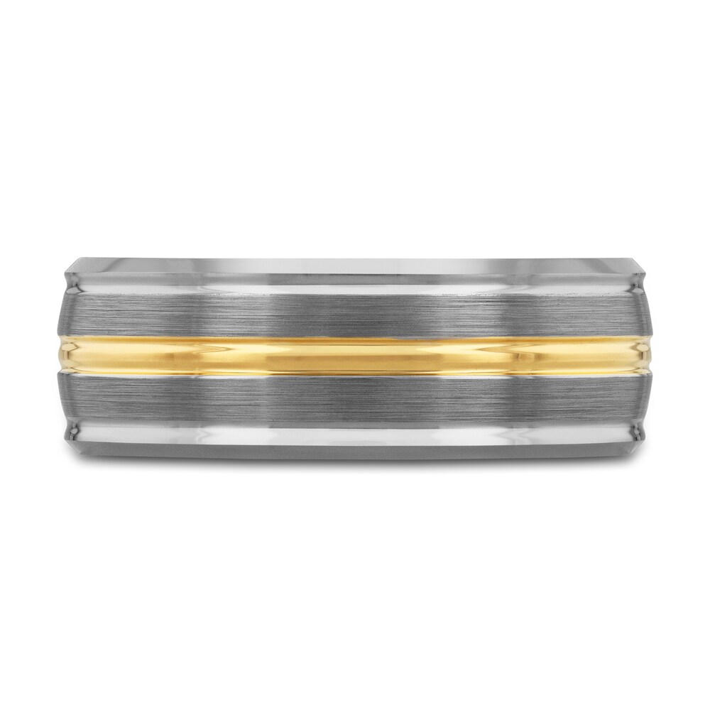 Wedding Band Two-Tone Tungsten 8mm f9apzoH2 Wedding Band Two-Tone Tungsten 8mm f9apzoH2