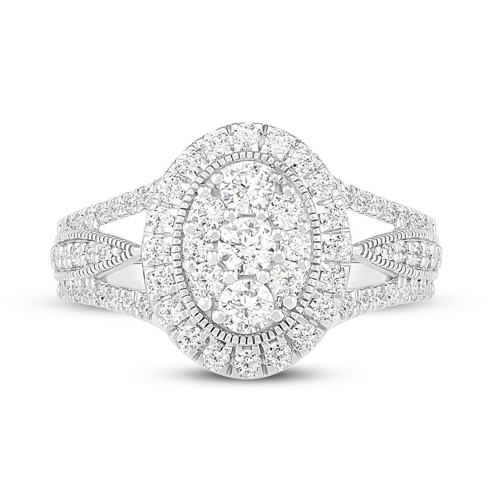 Diamond Ring 1 ct tw Round 14K White Gold fLwAFFdd Diamond Ring 1 ct tw Round 14K White Gold fLwAFFdd