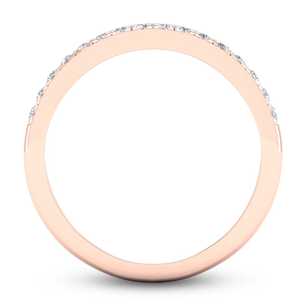 Diamond Wedding Band 1/2 ct tw Round 14K Rose Gold fPUsqJCy Diamond Wedding Band 1/2 ct tw Round 14K Rose Gold fPUsqJCy