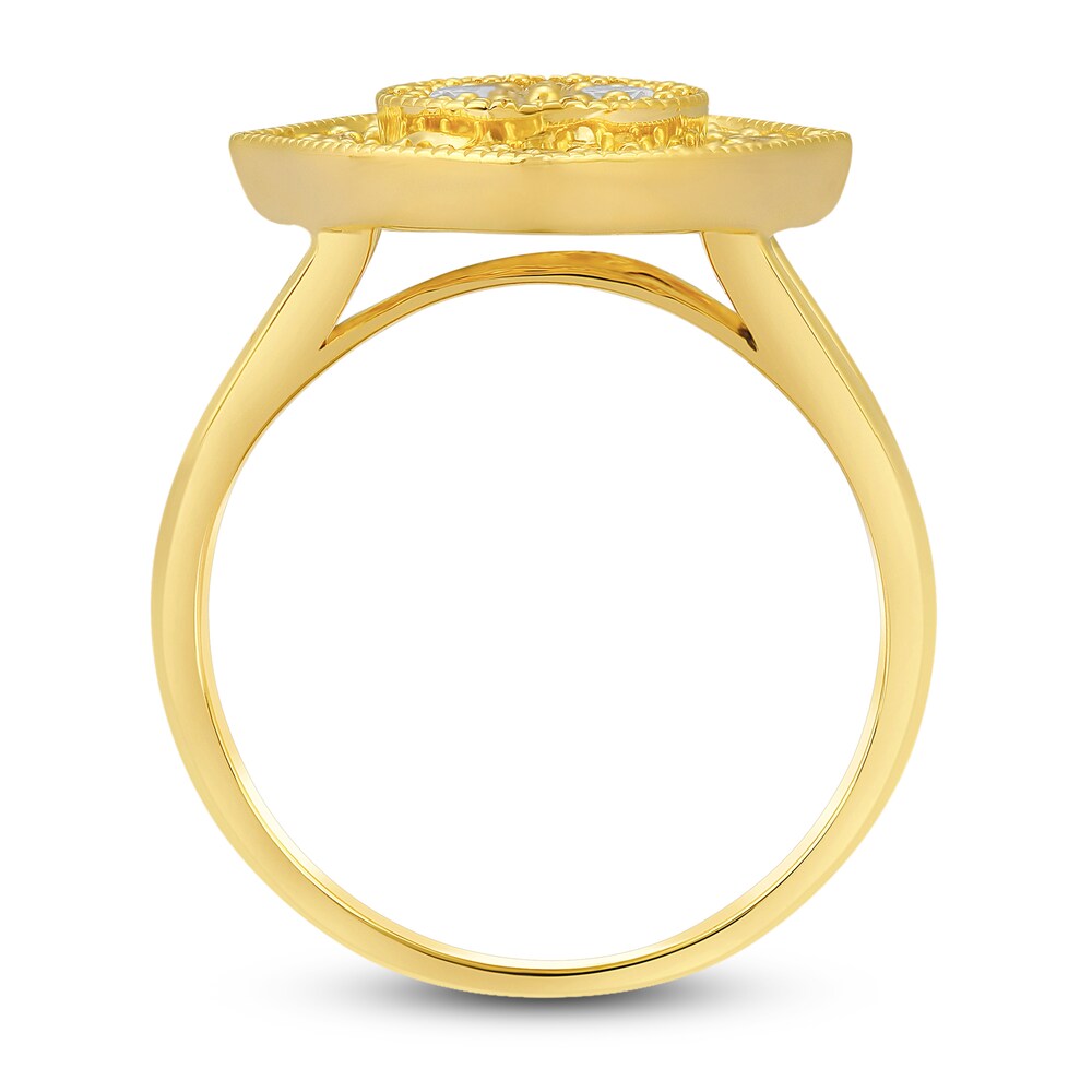 Diamond Ring 1 ct tw Round 14K Yellow Gold fS3zj9HR Diamond Ring 1 ct tw Round 14K Yellow Gold fS3zj9HR