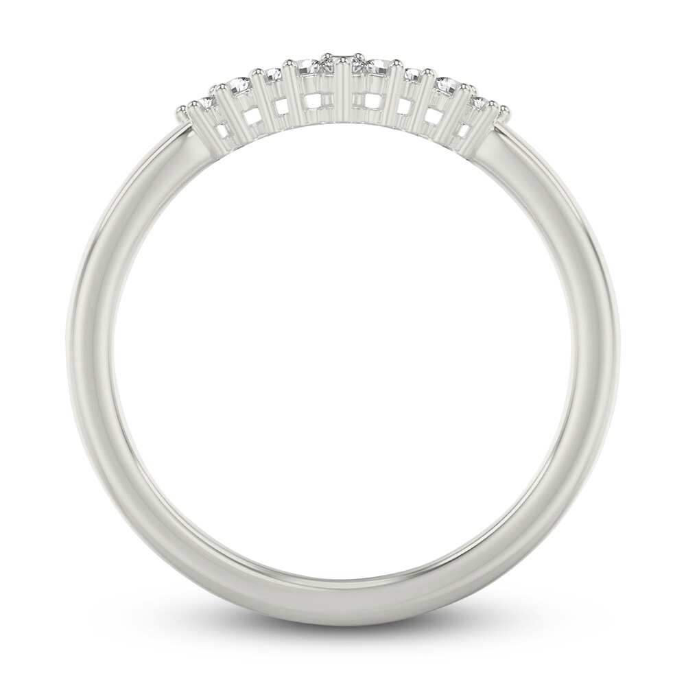 Diamond Chevron Wedding Band 1/10 ct tw Round 14K White Gold fllYdPpO Diamond Chevron Wedding Band 1/10 ct tw Round 14K White Gold fllYdPpO