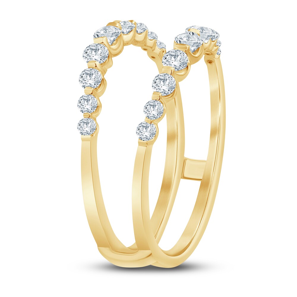 Diamond Enhancer Band 1/2 ct tw Round 14K Yellow Gold g1qUbMU5 Diamond Enhancer Band 1/2 ct tw Round 14K Yellow Gold g1qUbMU5