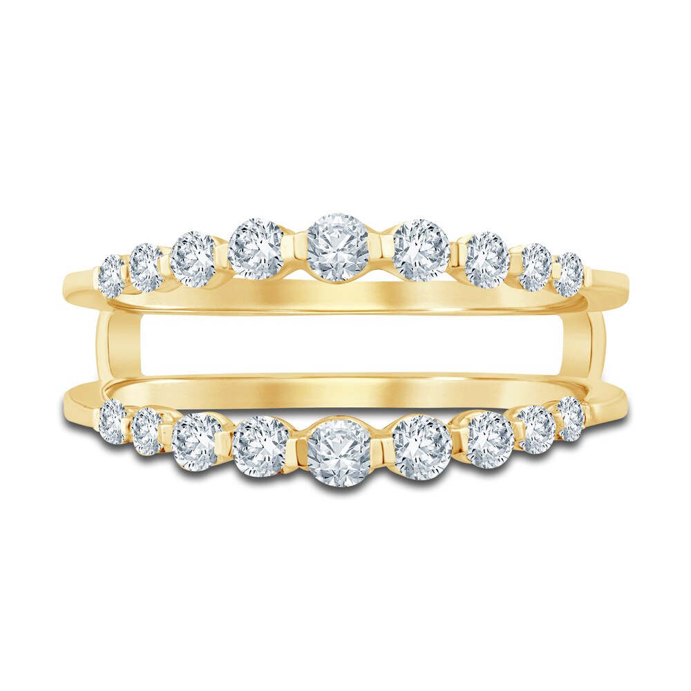 Diamond Enhancer Band 1/2 ct tw Round 14K Yellow Gold g1qUbMU5 Diamond Enhancer Band 1/2 ct tw Round 14K Yellow Gold g1qUbMU5