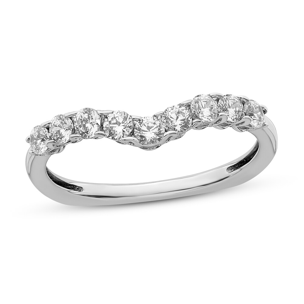 Hearts Desire Diamond Contour Ring 1/2 ct tw Round 18K White Gold g8JAwNVO Hearts Desire Diamond Contour Ring 1/2 ct tw Round 18K White Gold g8JAwNVO