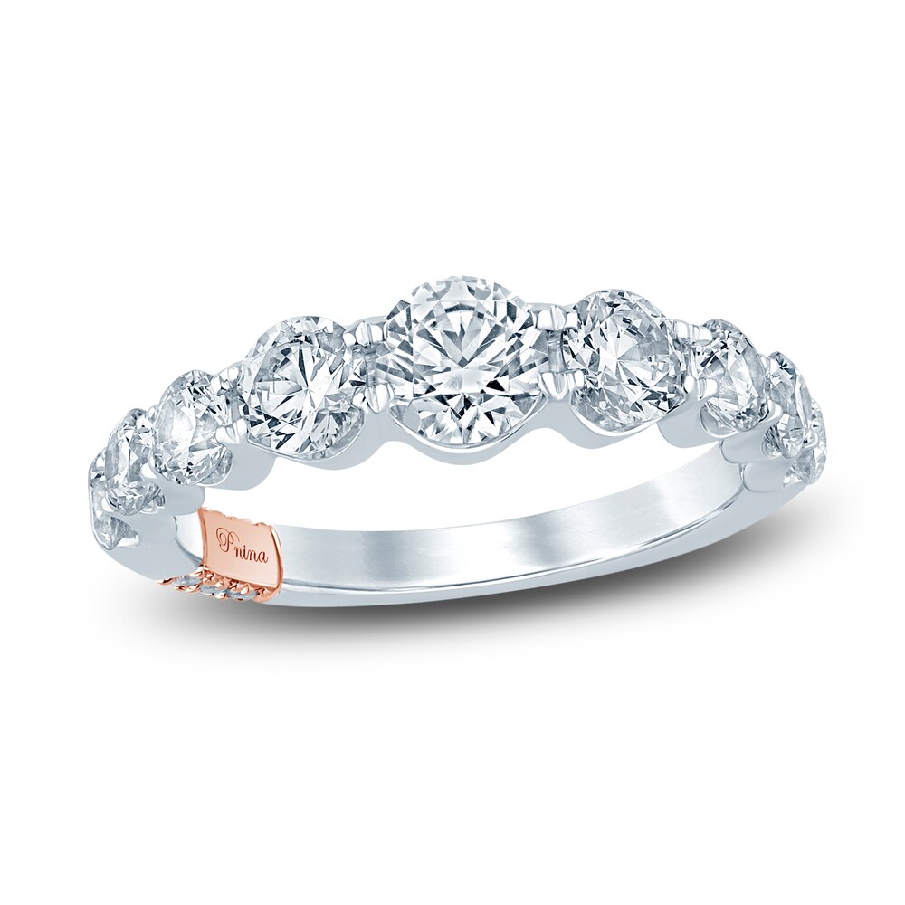 Pnina Tornai Lab-Created Diamond Anniversary Band 2 ct tw Round 14K White Gold gSVz0Q6L
