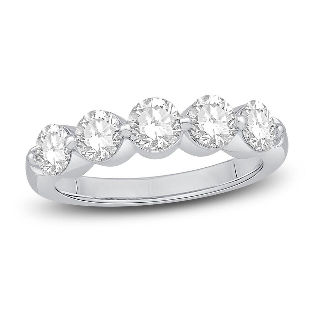 Diamond Anniversary Band 1-1/2 ct tw Round 14K White Gold gZg9c2al Diamond Anniversary Band 1-1/2 ct tw Round 14K White Gold gZg9c2al