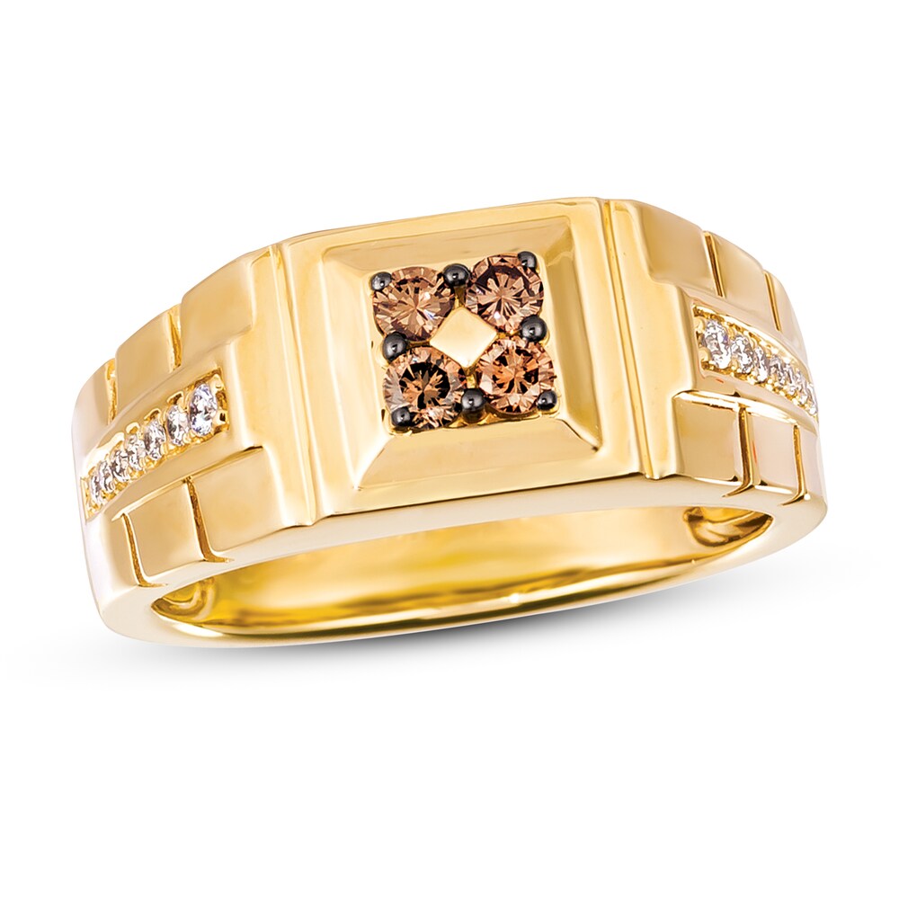 Le Vian Diamond Ring 1/3 ct tw Round 14K Honey Gold gcYlkJDw Le Vian Diamond Ring 1/3 ct tw Round 14K Honey Gold gcYlkJDw