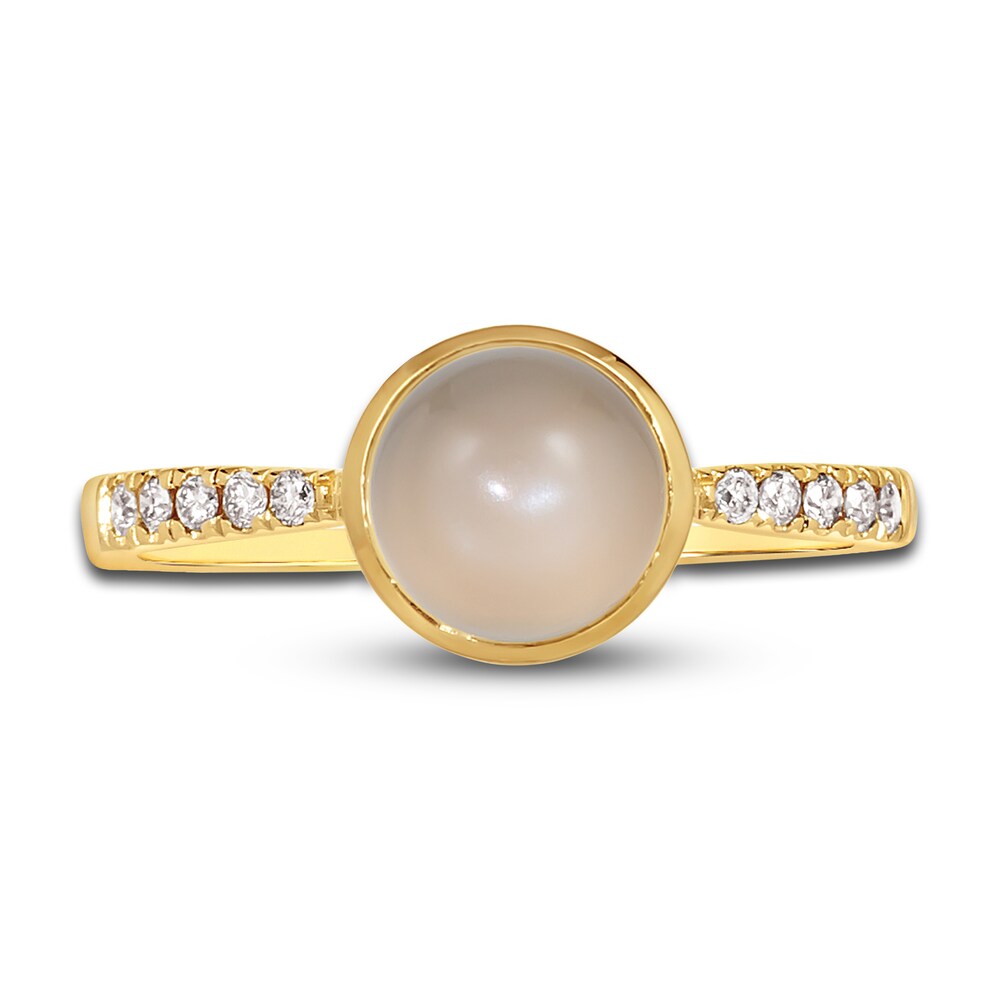 Le Vian Natural Moonstone Ring 1/15 ct tw Diamonds 14K Honey Gold gdCfeUaC Le Vian Natural Moonstone Ring 1/15 ct tw Diamonds 14K Honey Gold gdCfeUaC