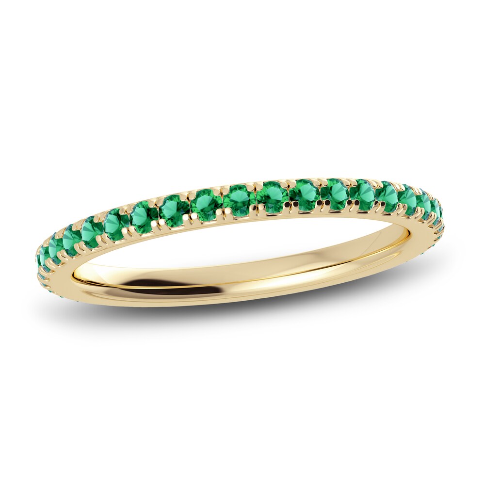 Juliette Maison Natural Emerald Eternity Ring 10K Yellow Gold gxYq8ZMz Juliette Maison Natural Emerald Eternity Ring 10K Yellow Gold gxYq8ZMz