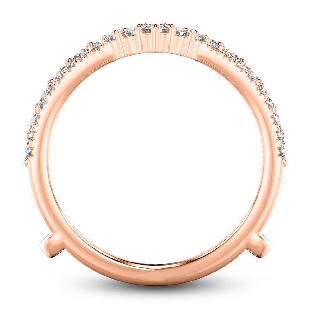 Diamond Enhancer Ring 1/2 ct tw Round 14K Rose Gold gzRXnxrJ