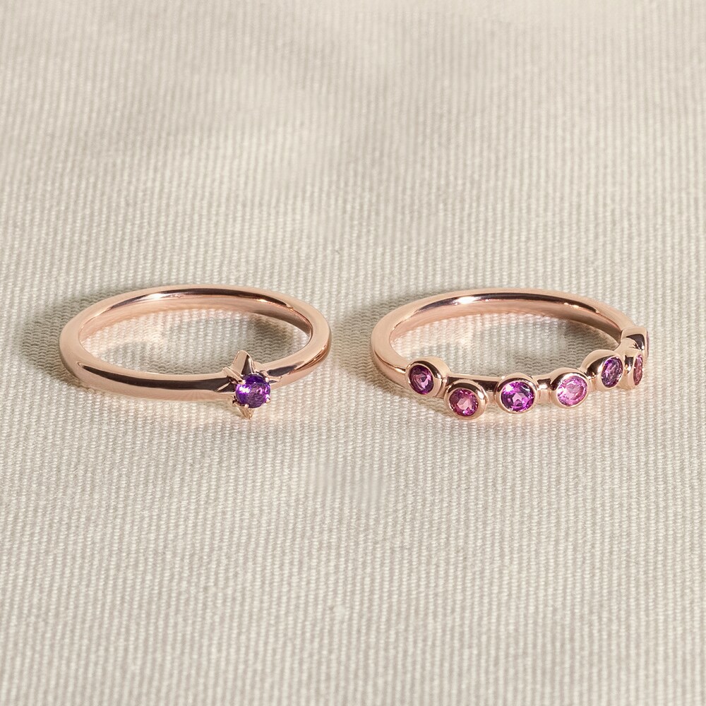 Juliette Maison Natural Rhodolite Garnet & Natural Aquamarine Ring 10K White Gold hCtDxpnb Juliette Maison Natural Rhodolite Garnet & Natural Aquamarine Ring 10K White Gold hCtDxpnb