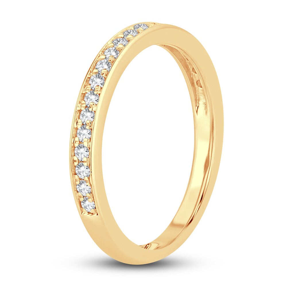Diamond Anniversary Band 1/5 ct tw Round 14K Yellow Gold hHBMJ2im