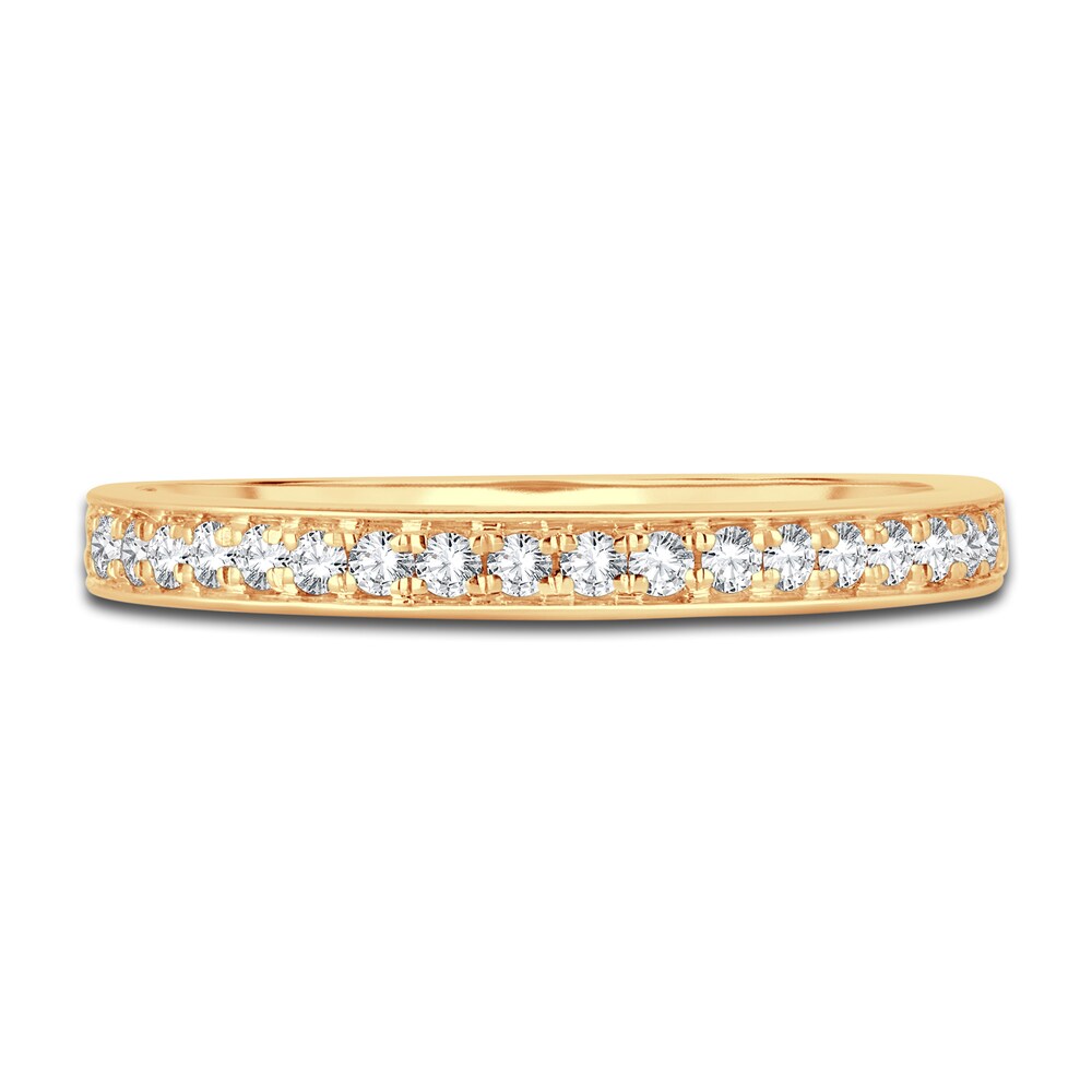 Diamond Anniversary Band 1/5 ct tw Round 14K Yellow Gold hHBMJ2im