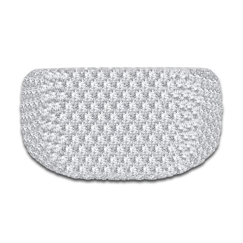 Men\'s Lab-Created Diamond Ring 3-1/2 ct tw Round 14K White Gold hIpBGtHa Men\'s Lab-Created Diamond Ring 3-1/2 ct tw Round 14K White Gold hIpBGtHa