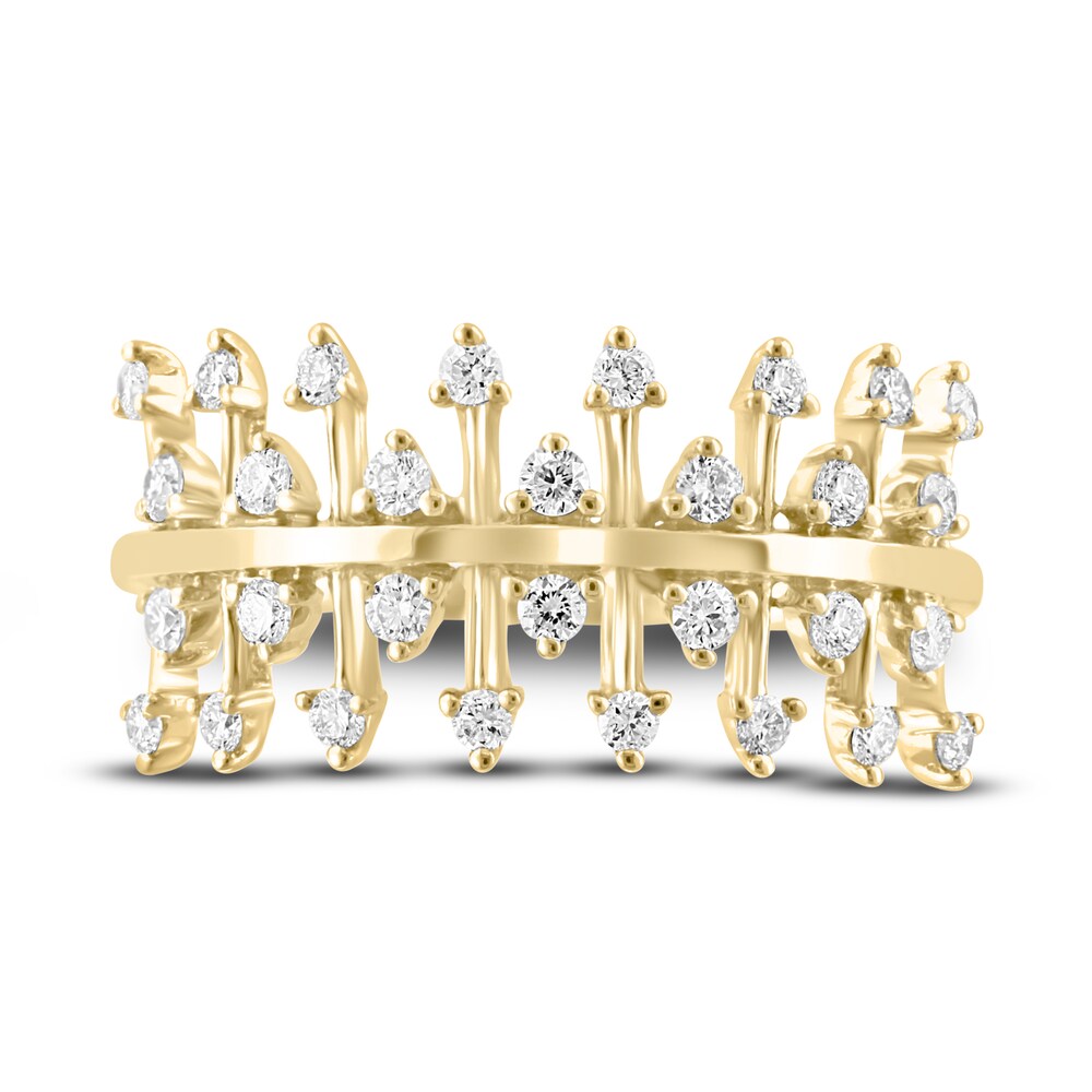 LALI Jewels Diamond Ring 3/8 ct tw Round 14K Yellow Gold hQjvAyYr LALI Jewels Diamond Ring 3/8 ct tw Round 14K Yellow Gold hQjvAyYr