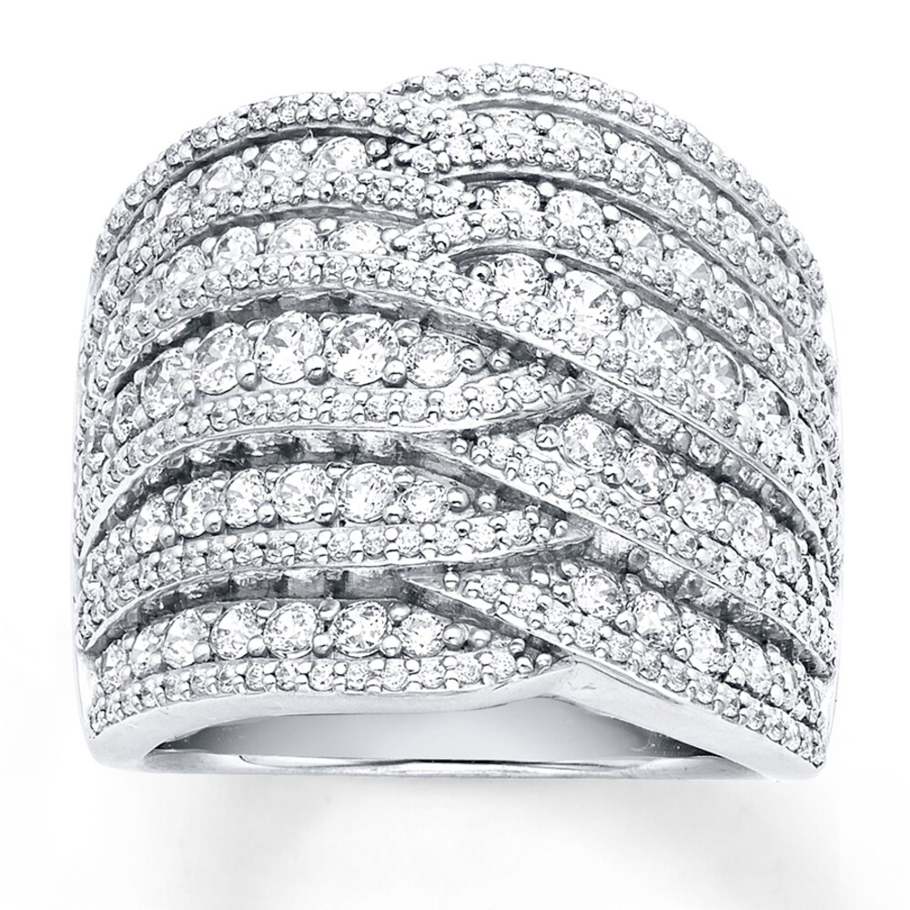 Diamond Anniversary Band 2-1/2 ct tw Round-cut 14K White Gold haclvV8t Diamond Anniversary Band 2-1/2 ct tw Round-cut 14K White Gold haclvV8t