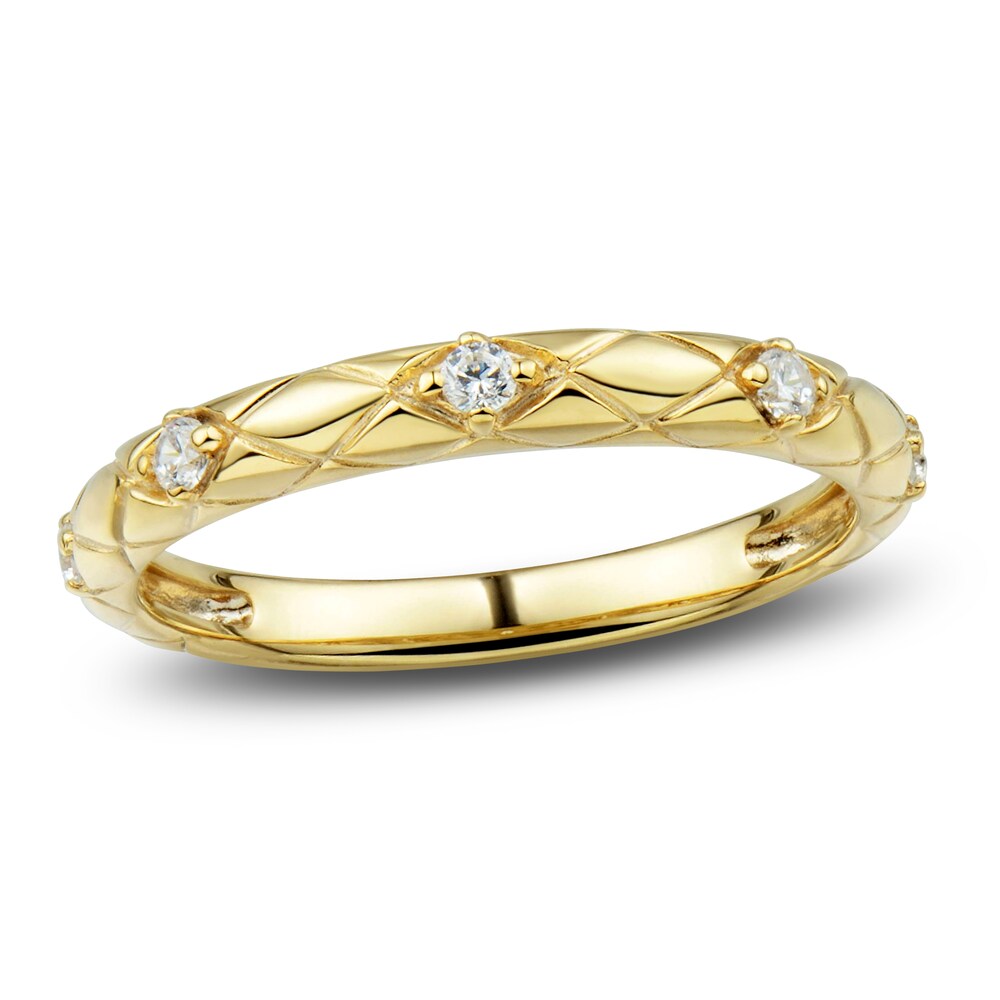 Diamond Wedding Band 1/10 ct tw Round 14K Yellow Gold hb1FNtIv Diamond Wedding Band 1/10 ct tw Round 14K Yellow Gold hb1FNtIv