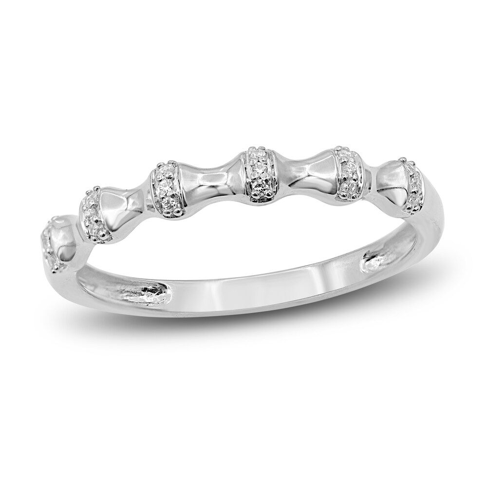 Diamond Stackable Anniversary Band 1/20 ct tw Round 14K White Gold hcYzUkPY Diamond Stackable Anniversary Band 1/20 ct tw Round 14K White Gold hcYzUkPY