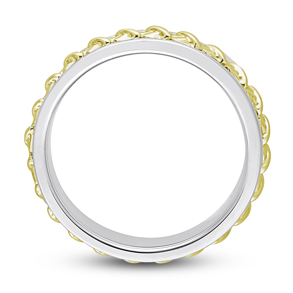 Women\'s Y-Knot Wedding Band 14K Two-Tone Gold 4.5mm hgrAv9wp Women\'s Y-Knot Wedding Band 14K Two-Tone Gold 4.5mm hgrAv9wp