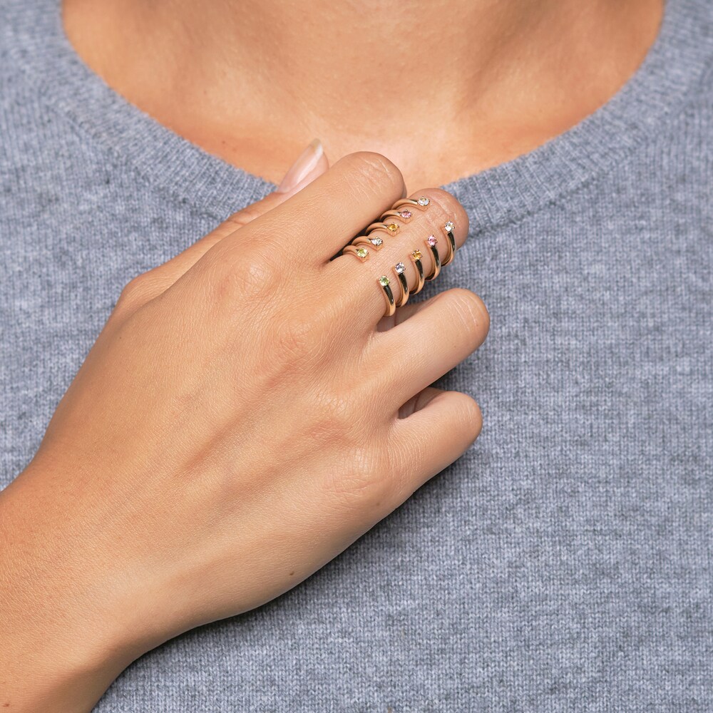 Juliette Maison Natural Blue Sapphire Cuff Ring 10K White Gold hskzfGue Juliette Maison Natural Blue Sapphire Cuff Ring 10K White Gold hskzfGue