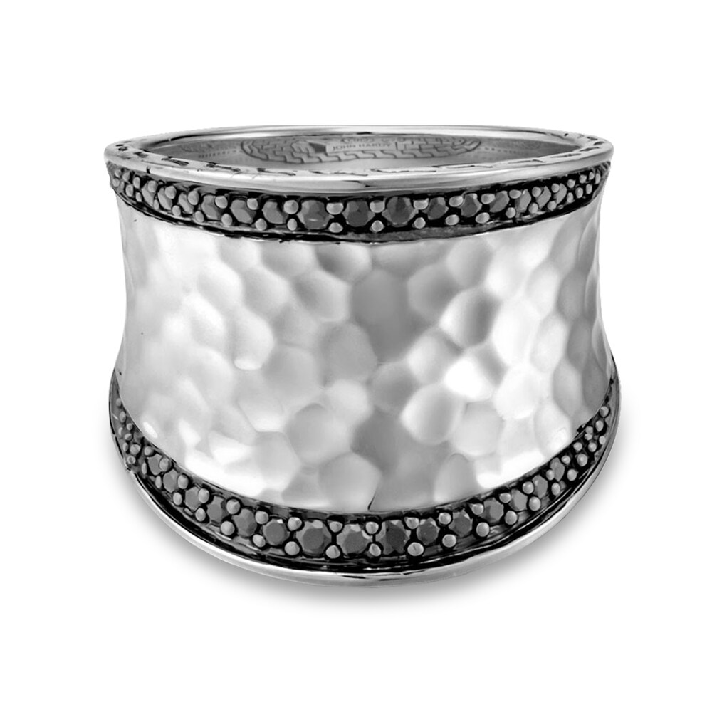 John Hardy Hammered Saddle Ring Black Sapphire Sterling Silver htCPrc7Z John Hardy Hammered Saddle Ring Black Sapphire Sterling Silver htCPrc7Z