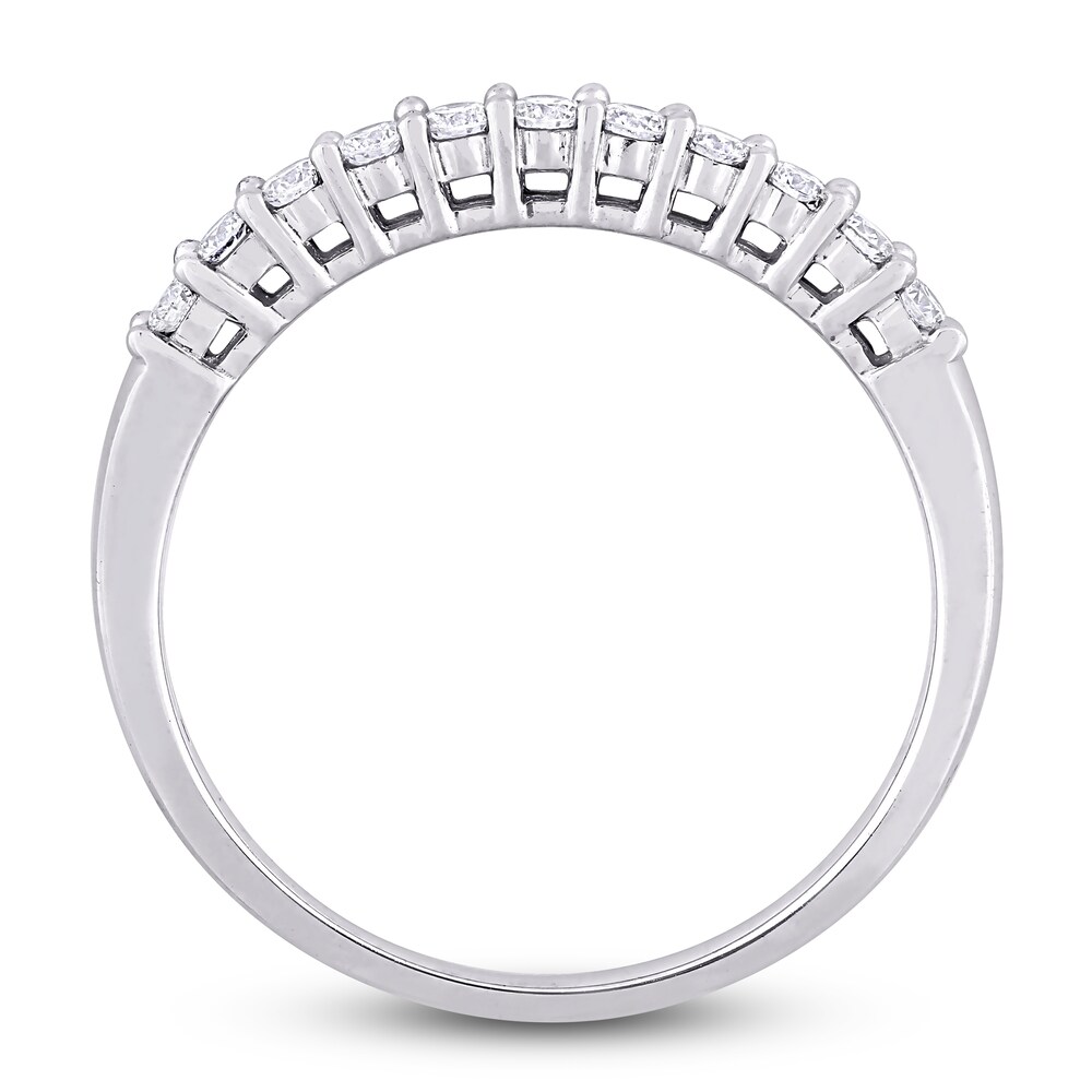 Diamond Anniversary Band 1/3 ct tw Round 14K White Gold hzlctnL9