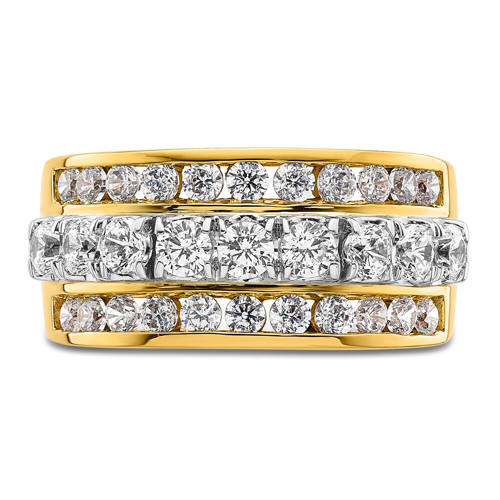 Hearts Desire Diamond Anniversary Ring 1-3/4 ct tw Round 18K Yellow Gold i55hqJj6 Hearts Desire Diamond Anniversary Ring 1-3/4 ct tw Round 18K Yellow Gold i55hqJj6