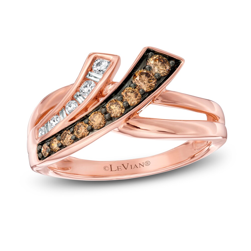 Le Vian Chocolate Diamond Ring 3/8 ct tw 14K Strawberry Gold iHeW4tXR Le Vian Chocolate Diamond Ring 3/8 ct tw 14K Strawberry Gold iHeW4tXR