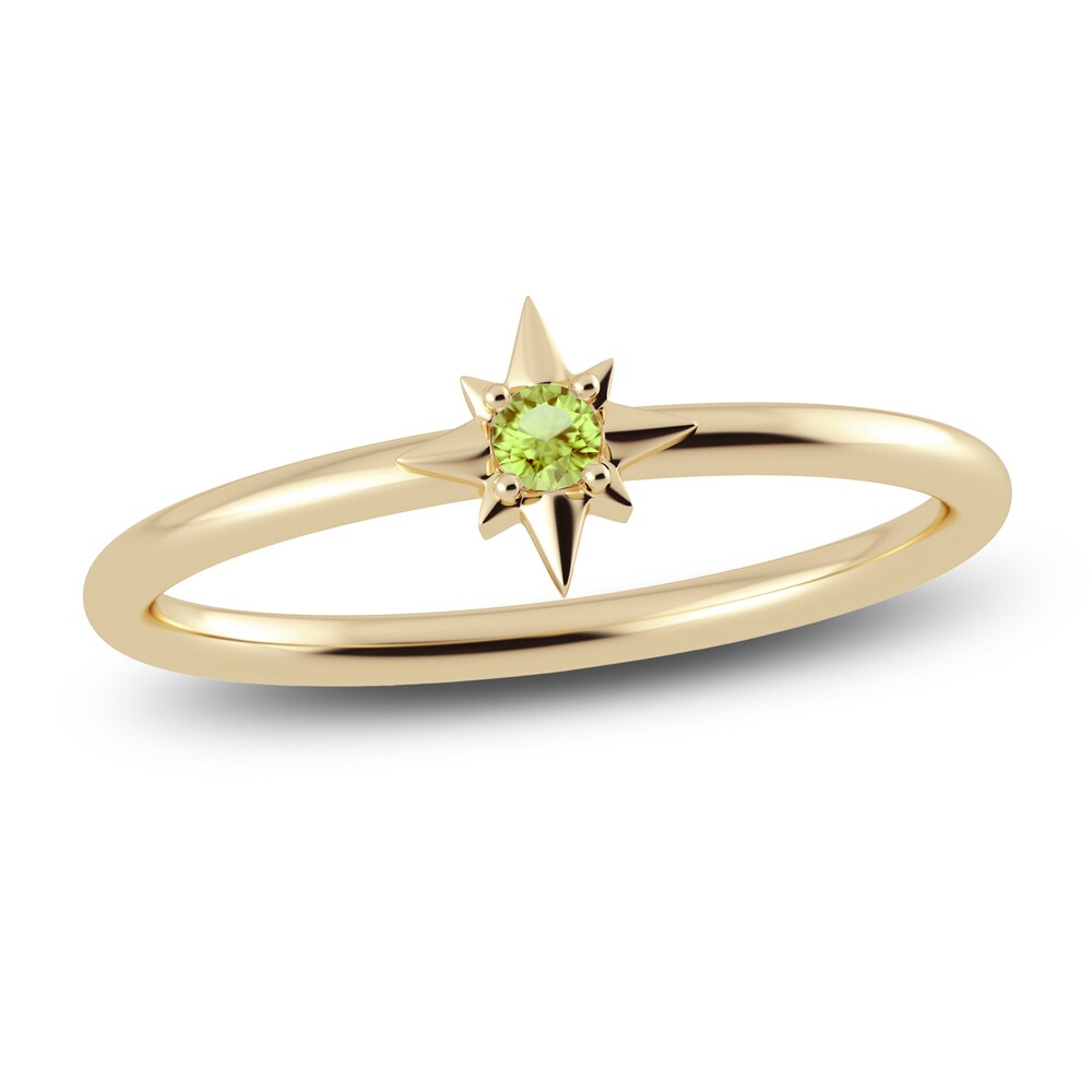 Juliette Maison Natural Peridot Starburst Ring 10K Yellow Gold iHg5UZ42 Juliette Maison Natural Peridot Starburst Ring 10K Yellow Gold iHg5UZ42