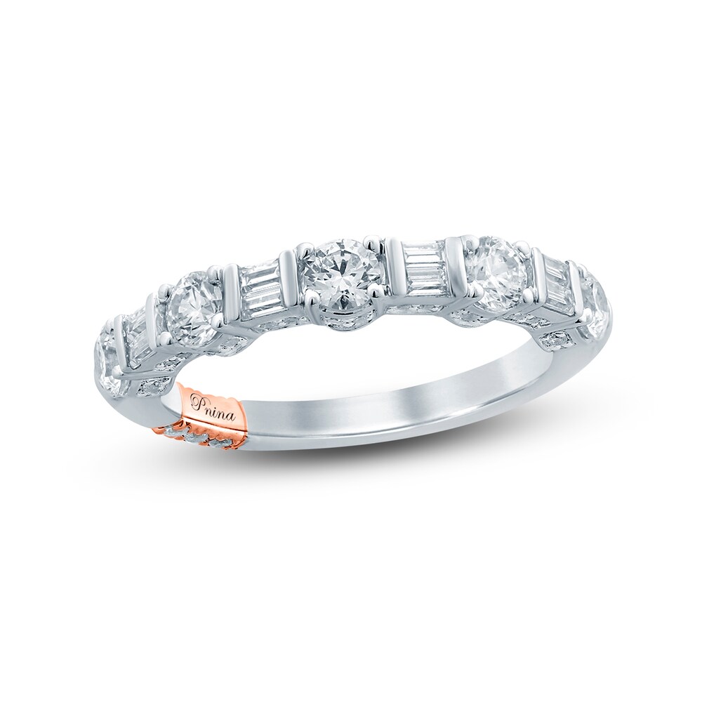 Pnina Tornai Strictly Yours Diamond Anniversary Ring 1 ct tw Baguette/Round 14K White Gold iIBUldxf Pnina Tornai Strictly Yours Diamond Anniversary Ring 1 ct tw Baguette/Round 14K White Gold iIBUldxf