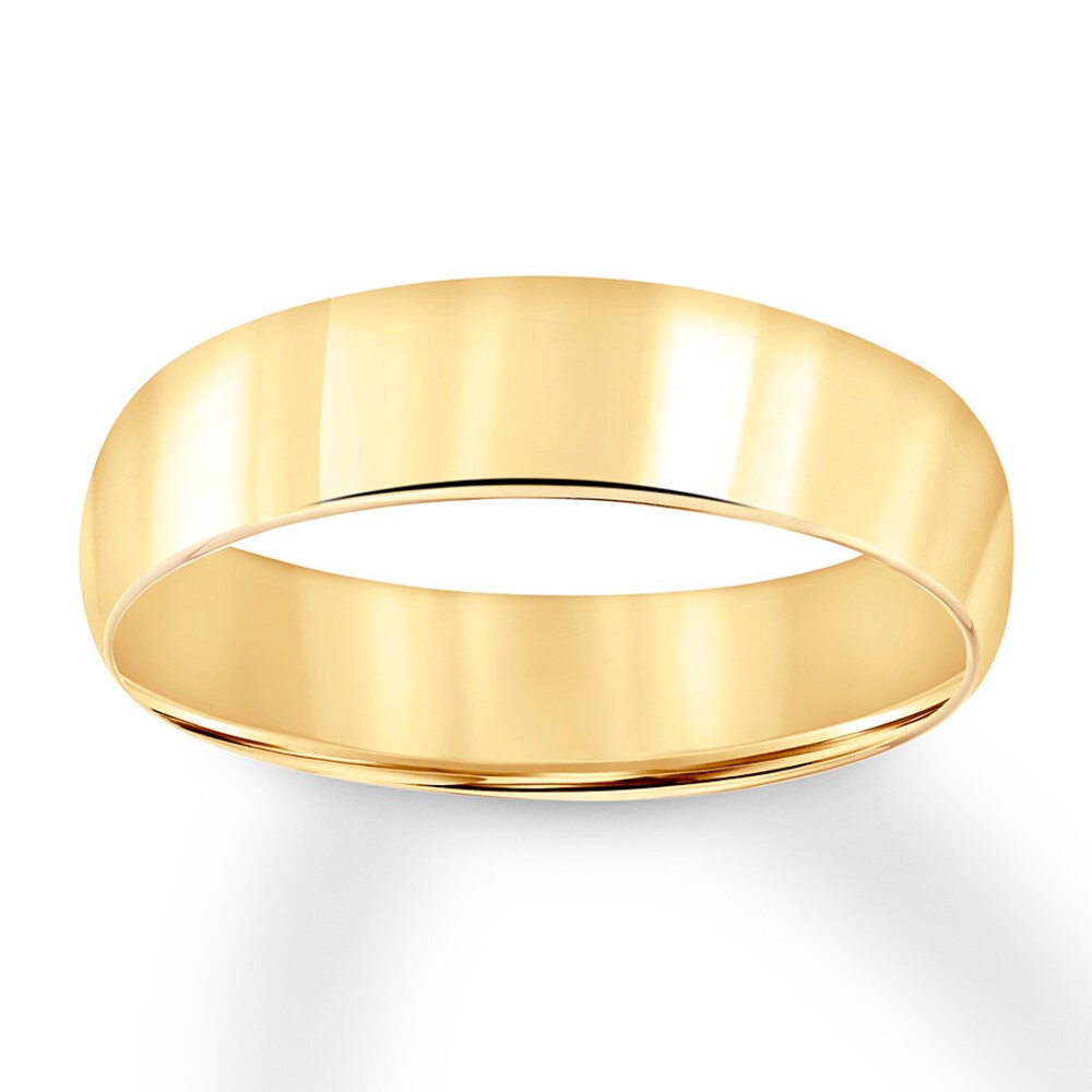 Wedding Band 6mm 14K Yellow Gold in5NTH2U Wedding Band 6mm 14K Yellow Gold in5NTH2U