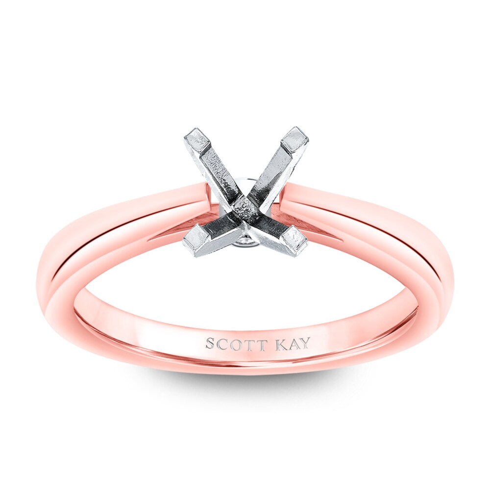 Scott Kay Ring Setting Diamond Accents 14K Rose Gold iotwQT70 Scott Kay Ring Setting Diamond Accents 14K Rose Gold iotwQT70