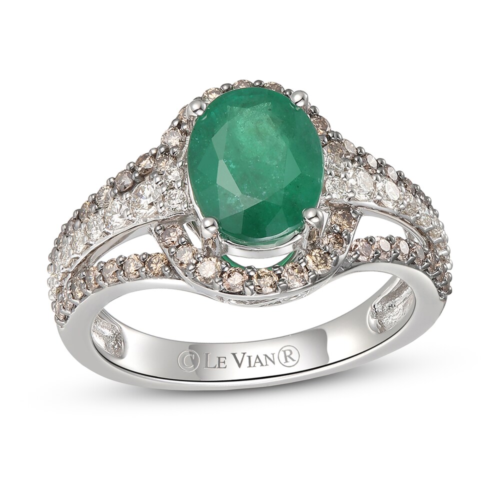 Le Vian Natural Emerald Ring 3/4 ct tw Diamonds 14K Vanilla Gold ittQqHFN Le Vian Natural Emerald Ring 3/4 ct tw Diamonds 14K Vanilla Gold ittQqHFN