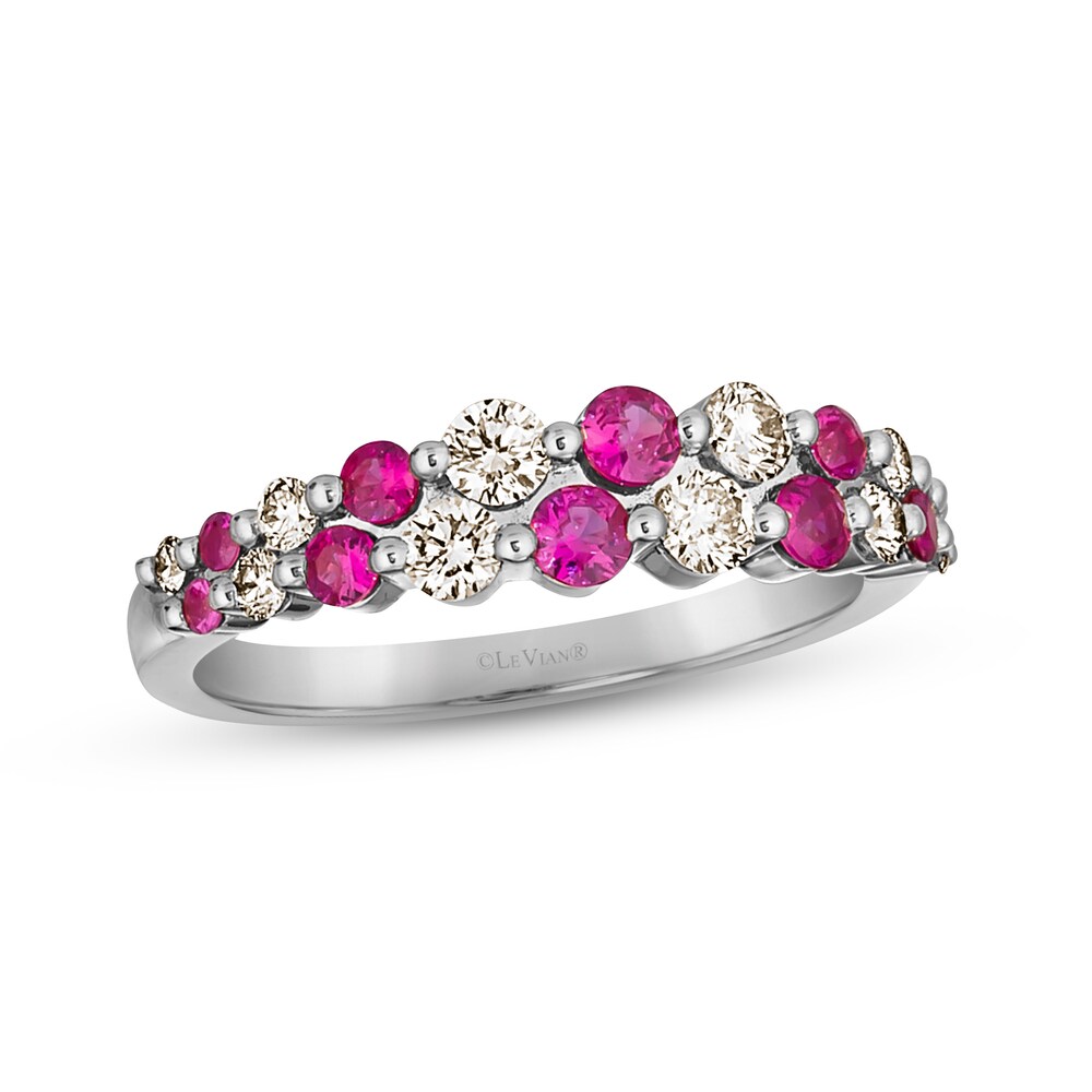 Le Vian Natural Ruby Ring 1/2 ct tw Diamonds 14K Vanilla Gold jKojsTlJ Le Vian Natural Ruby Ring 1/2 ct tw Diamonds 14K Vanilla Gold jKojsTlJ