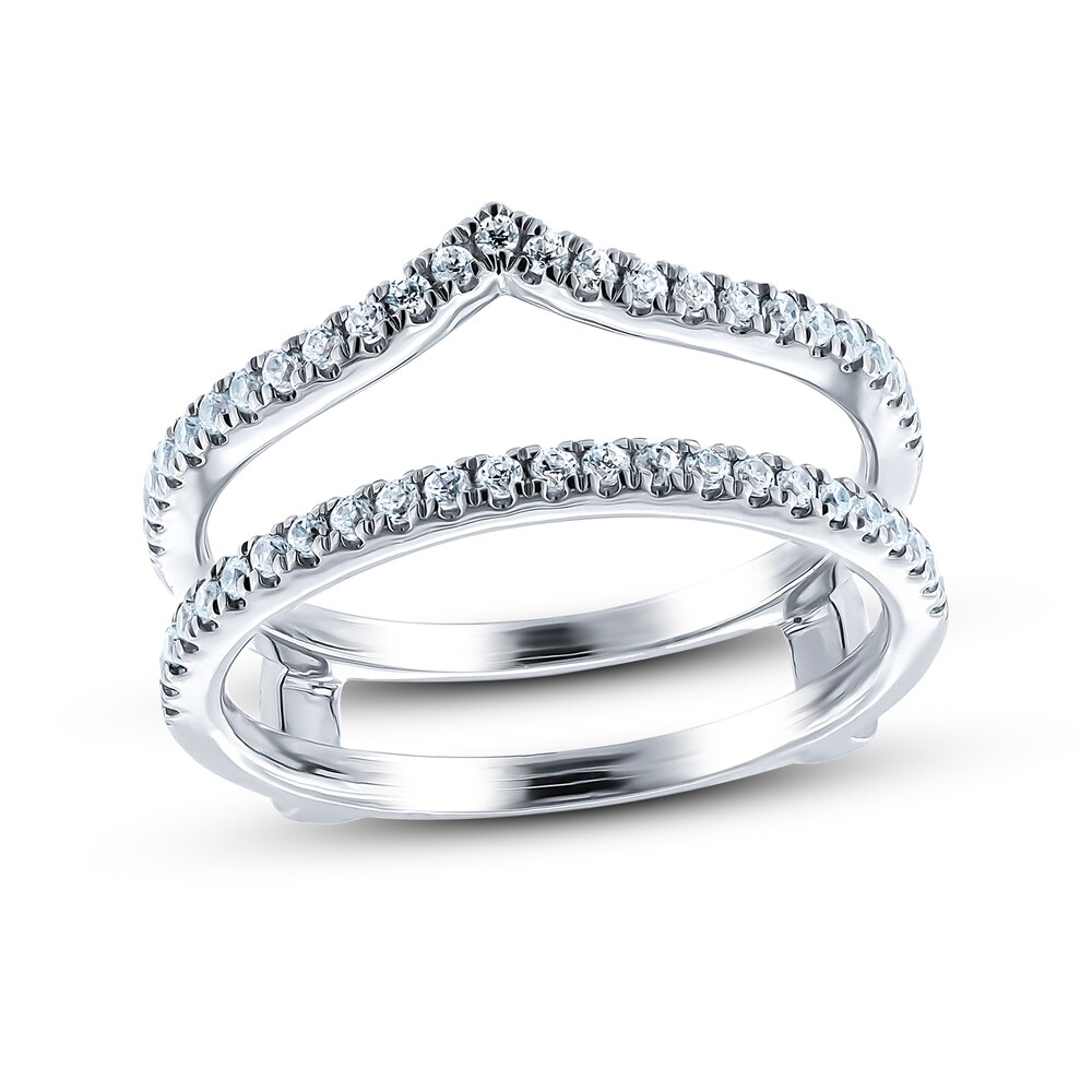 Diamond Enhancer Ring 1/3 ct tw Round 14K White Gold jTMAhg2F Diamond Enhancer Ring 1/3 ct tw Round 14K White Gold jTMAhg2F