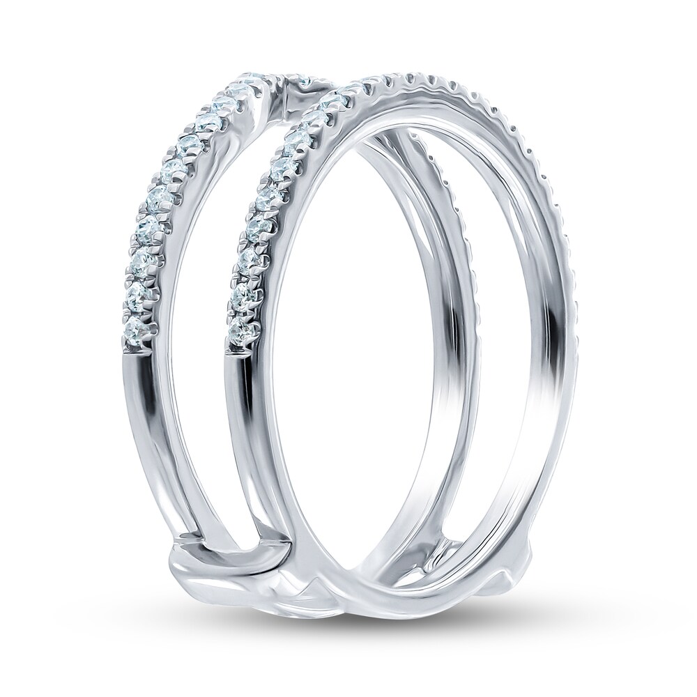 Diamond Enhancer Ring 1/3 ct tw Round 14K White Gold jTMAhg2F Diamond Enhancer Ring 1/3 ct tw Round 14K White Gold jTMAhg2F
