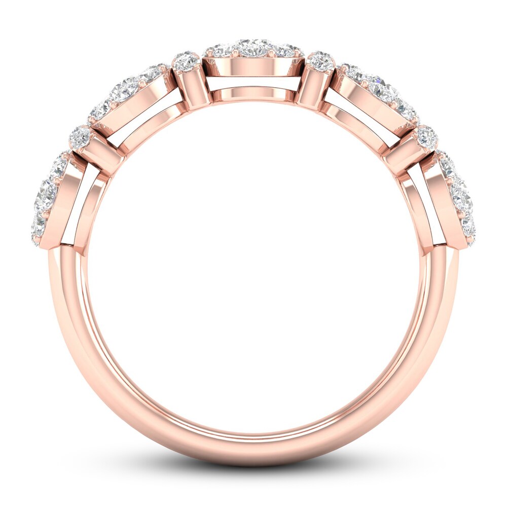 Diamond Anniversary Ring 3/4 ct tw 10K Rose Gold jXSJU9uT Diamond Anniversary Ring 3/4 ct tw 10K Rose Gold jXSJU9uT