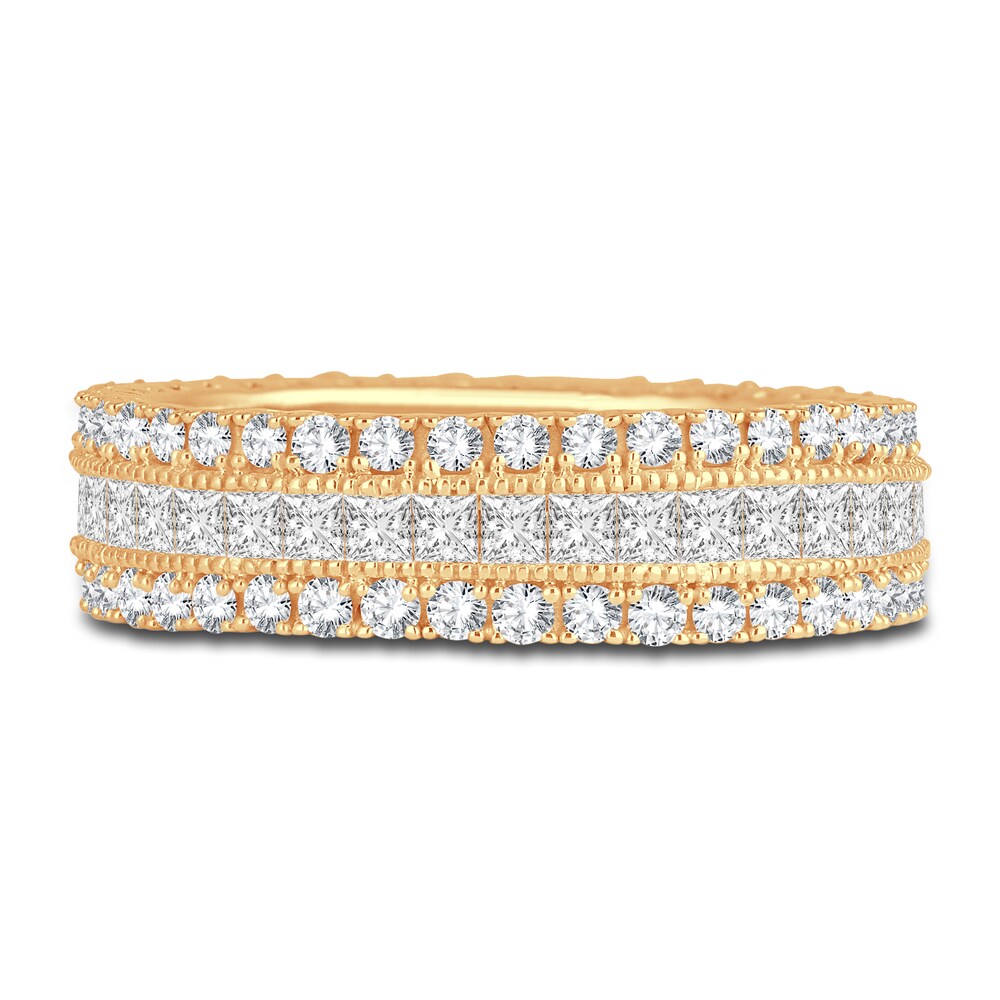 Diamond Eternity Ring 2 ct tw Round 14K Yellow Gold jc6rVjAC Diamond Eternity Ring 2 ct tw Round 14K Yellow Gold jc6rVjAC