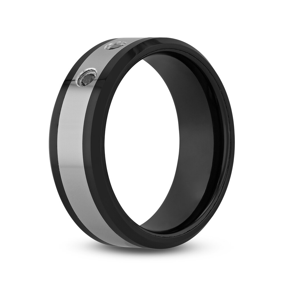 Diamond Wedding Band 1/10 ct tw Round Tungsten jcrgHxSm Diamond Wedding Band 1/10 ct tw Round Tungsten jcrgHxSm