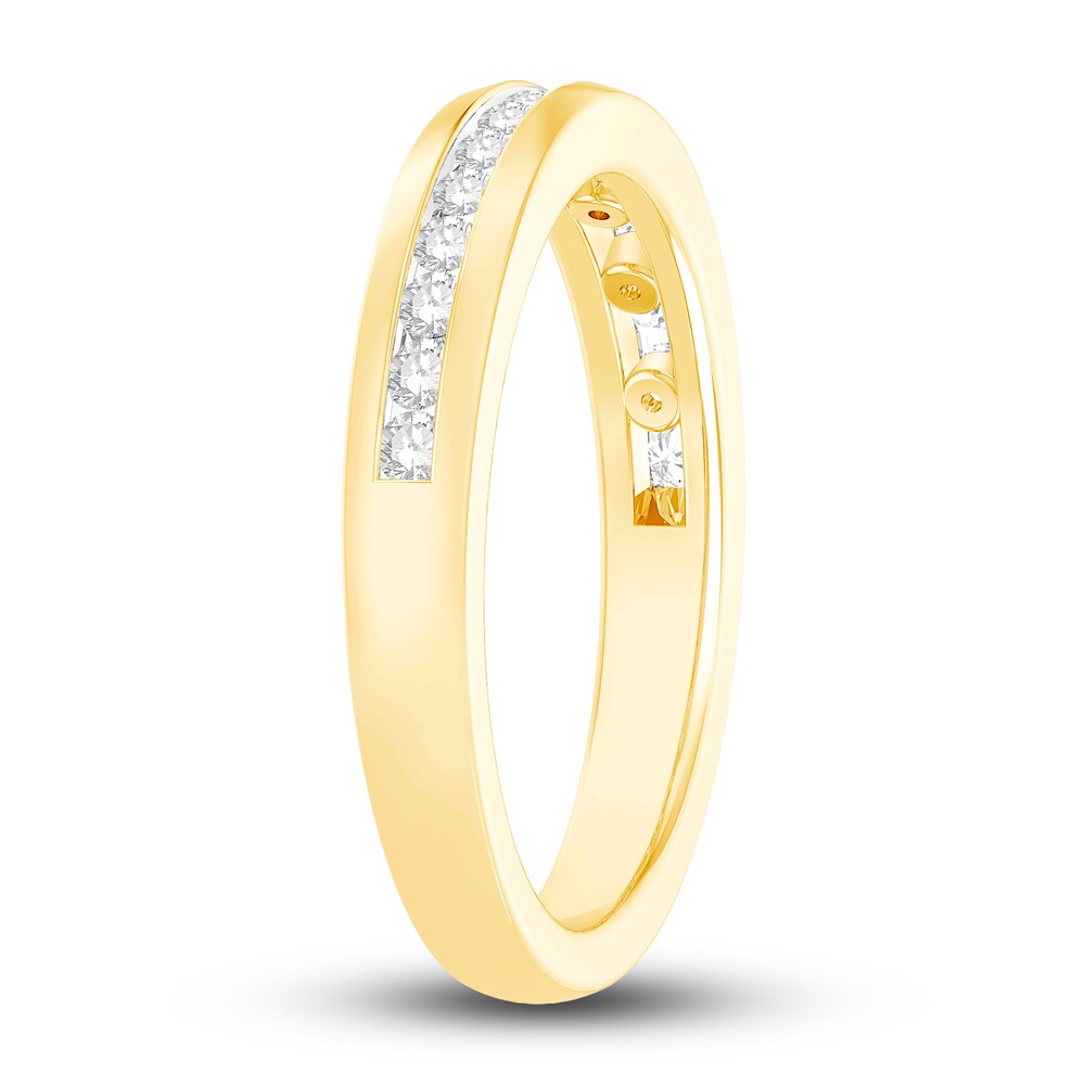 Diamond Wedding Band 1/3 ct tw Round 14K Yellow Gold jhC79CmO Diamond Wedding Band 1/3 ct tw Round 14K Yellow Gold jhC79CmO