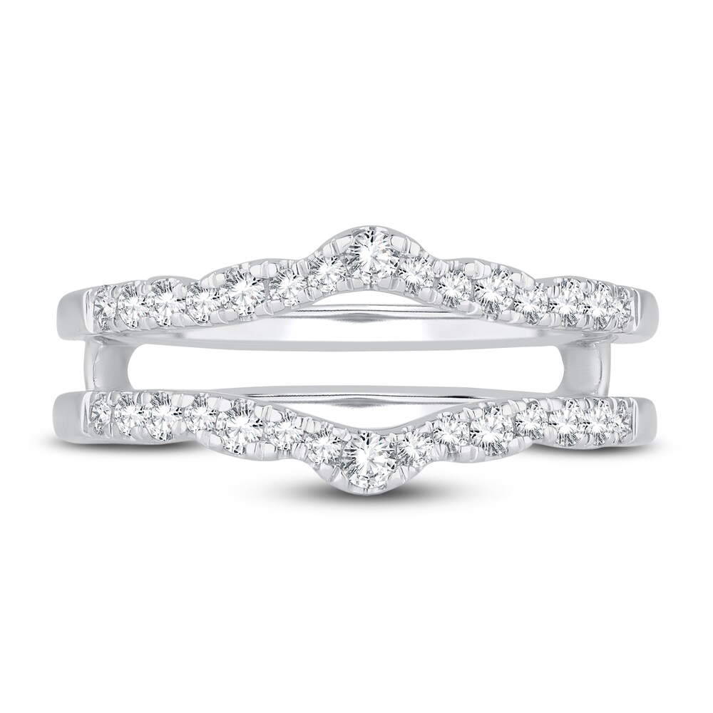 Diamond Enhancer Ring 1/3 ct tw Round 14K White Gold joCsp5Ai Diamond Enhancer Ring 1/3 ct tw Round 14K White Gold joCsp5Ai