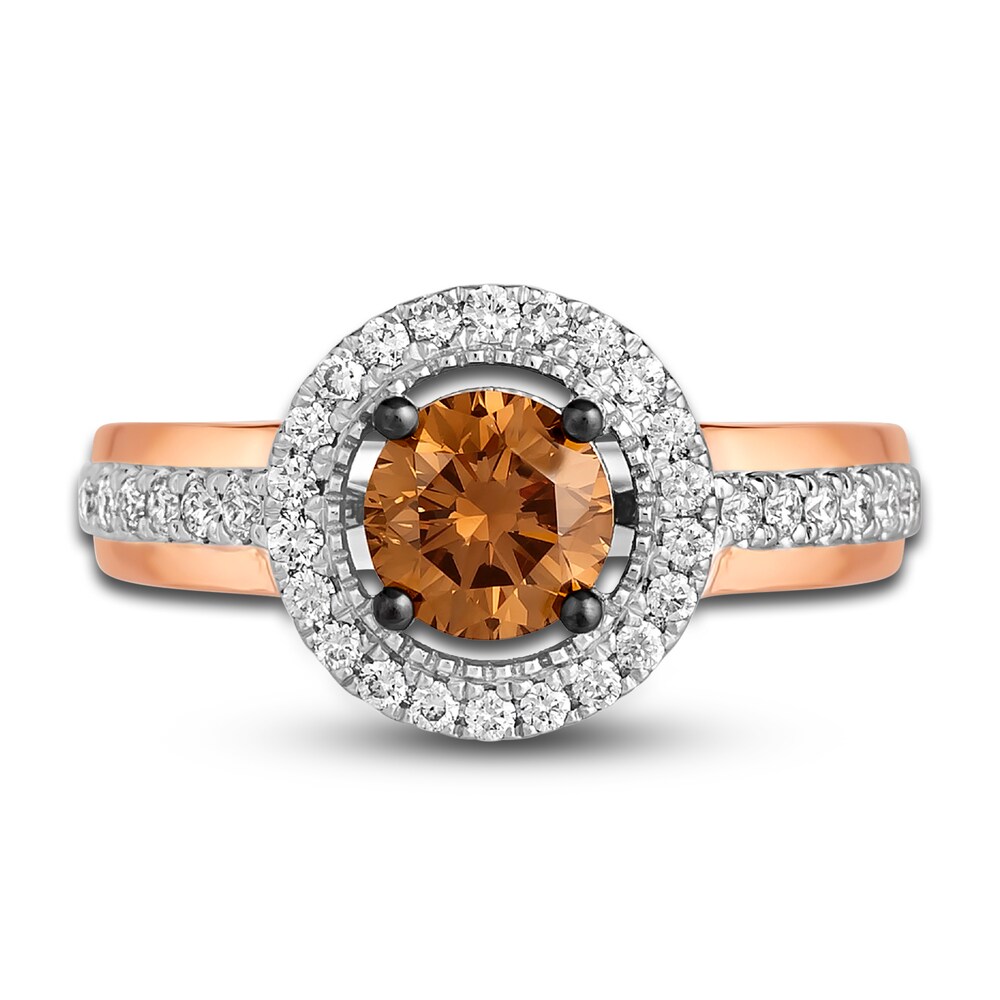 Le Vian Diamond Ring 1-1/3 ct tw Round 14K Two-Tone Gold js9GSvuf Le Vian Diamond Ring 1-1/3 ct tw Round 14K Two-Tone Gold js9GSvuf