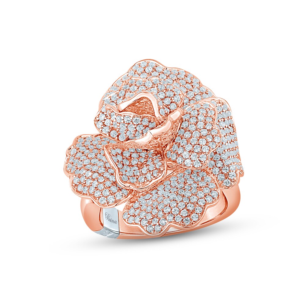 Pnina Tornai Diamond Rose Ring 2 ct tw Round 14K Rose Gold jtVNiMvj Pnina Tornai Diamond Rose Ring 2 ct tw Round 14K Rose Gold jtVNiMvj