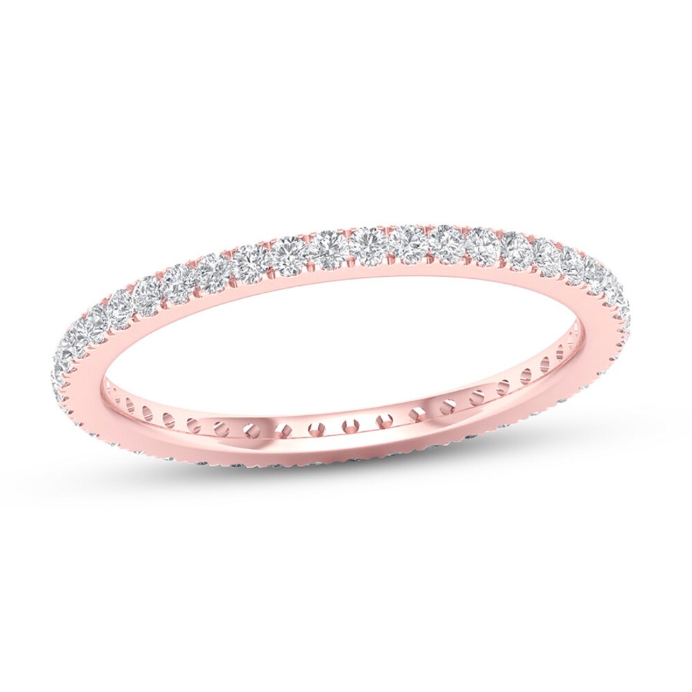 Diamond Eternity Band 1/3 ct tw Round 14K Rose Gold k509fHP0 Diamond Eternity Band 1/3 ct tw Round 14K Rose Gold k509fHP0