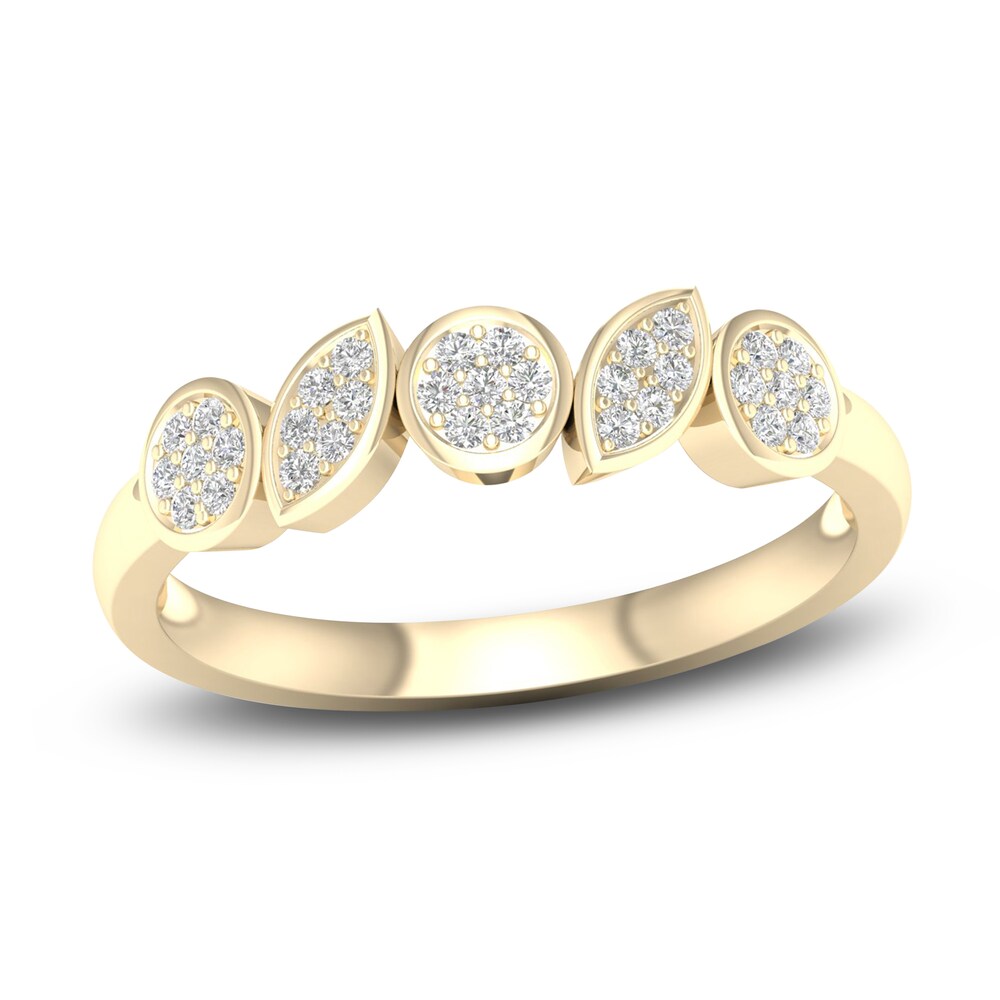 Diamond Wedding Band 1/10 ct tw Round 14K Yellow Gold kHrNVBYz Diamond Wedding Band 1/10 ct tw Round 14K Yellow Gold kHrNVBYz