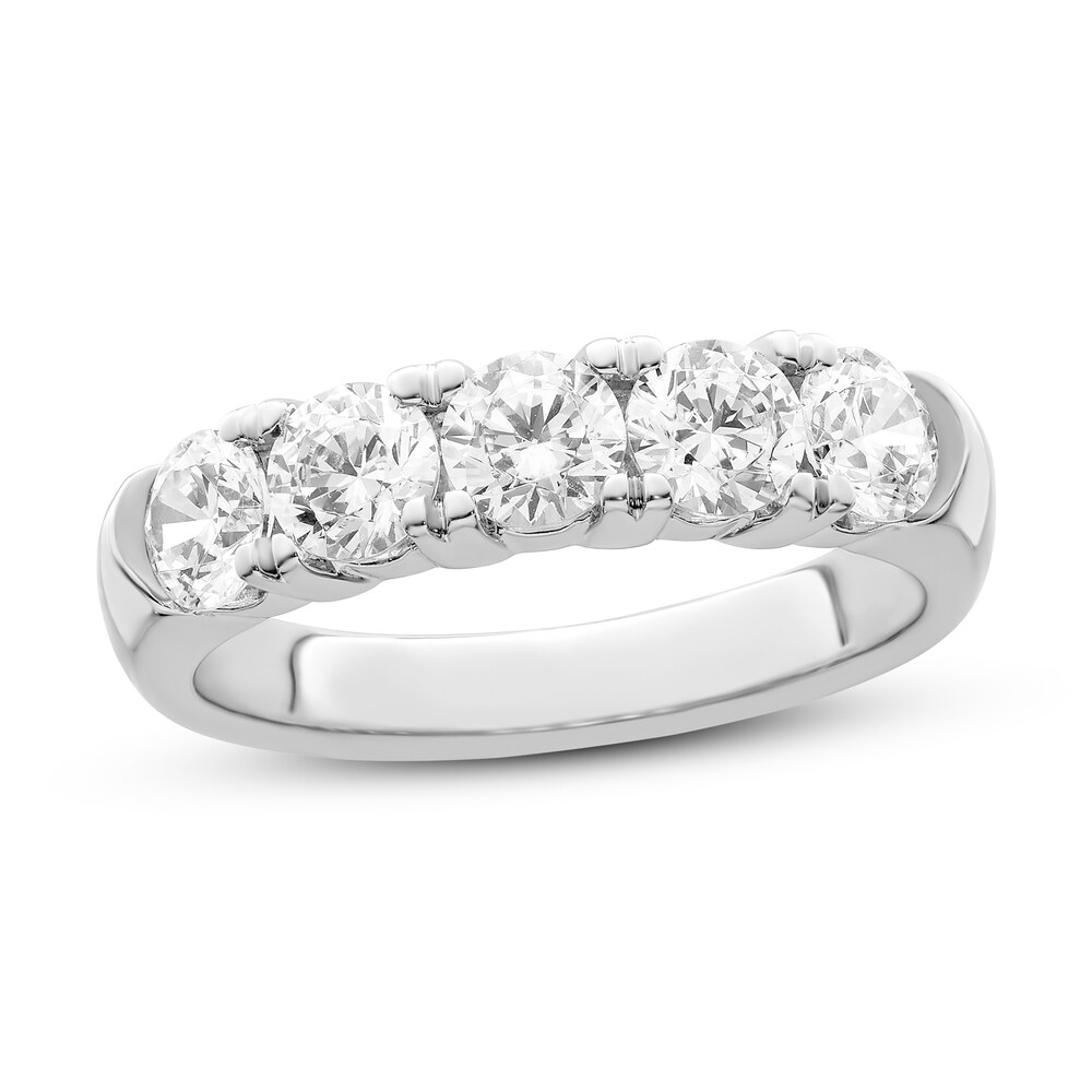 Diamond Anniversary Band 1 1/2 ct tw Round 14K White Gold kfSJuYdy Diamond Anniversary Band 1 1/2 ct tw Round 14K White Gold kfSJuYdy