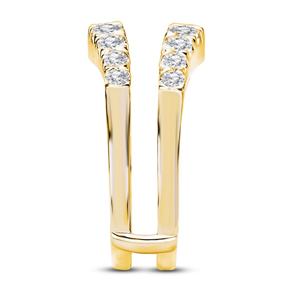 Diamond Enhancer Ring 1 ct tw Round 14K Yellow Gold khCMczDR Diamond Enhancer Ring 1 ct tw Round 14K Yellow Gold khCMczDR