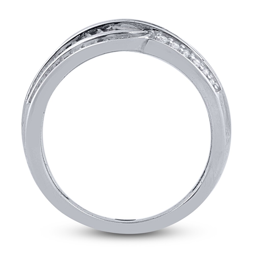 Diamond Multi-Row Anniversary Band 1/2 ct tw Round 14K White Gold kkPyON0F Diamond Multi-Row Anniversary Band 1/2 ct tw Round 14K White Gold kkPyON0F